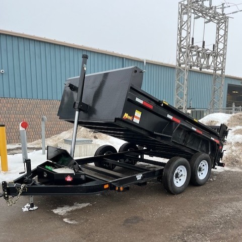 2026 Miska 7 Ton Contractor Dump Trailer